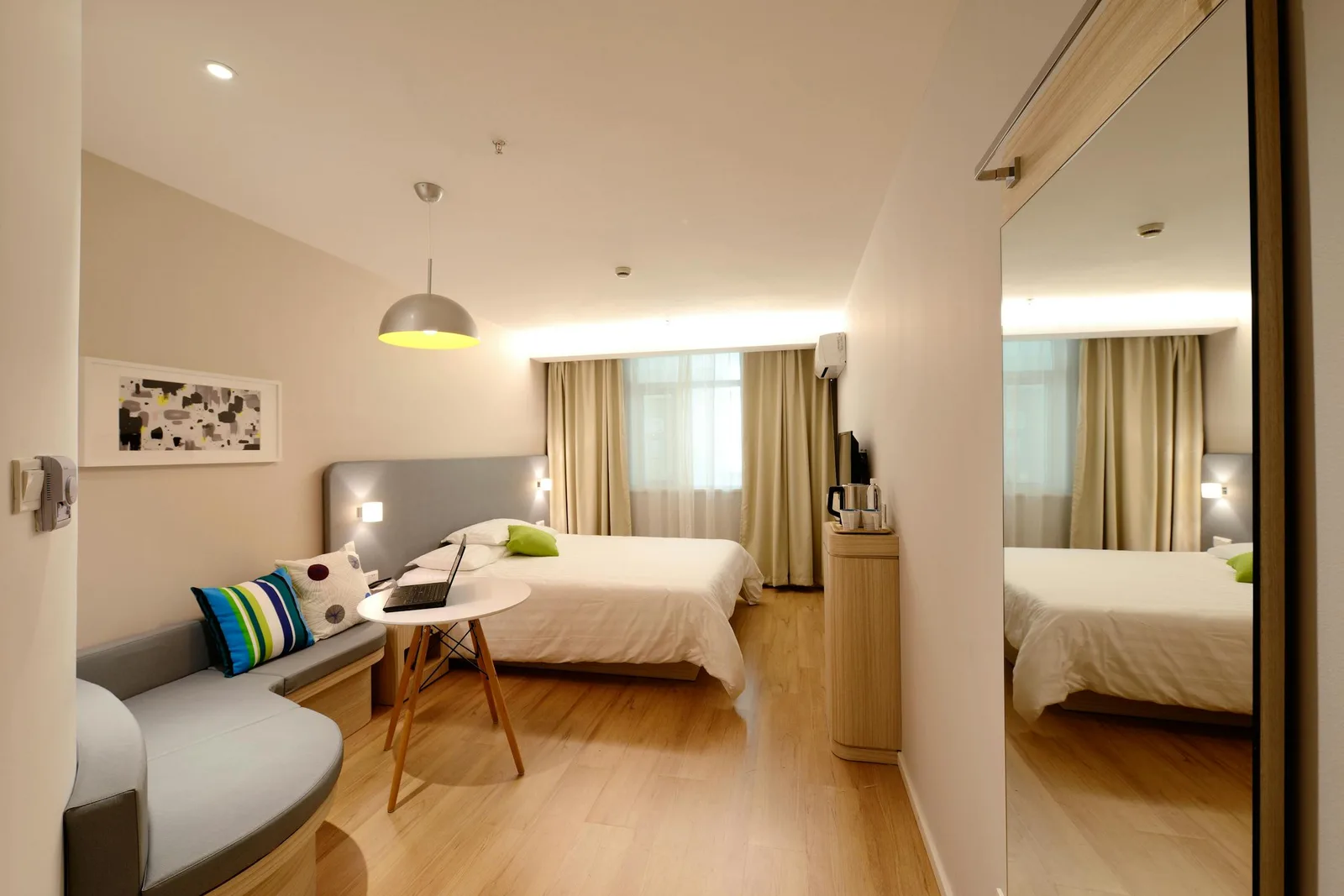 Boutique hotel lobby design
